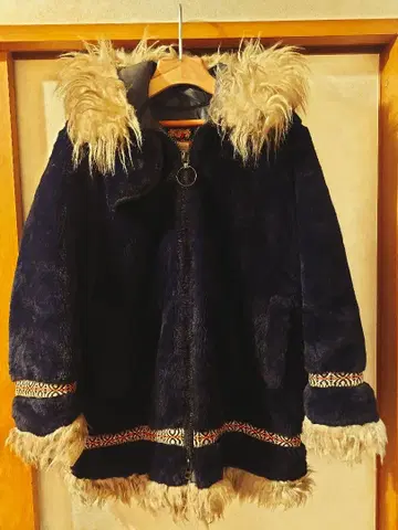 70's STEARNS 에스키모 자켓 블랙 구제 의류 빈티지