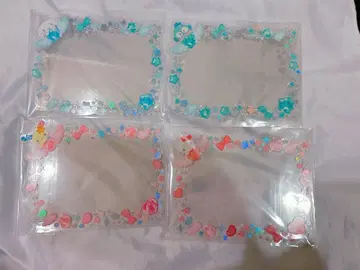 산리오 시크릿 포토 케이스 4종 한교동 시나몬 우사하나 헬로키티