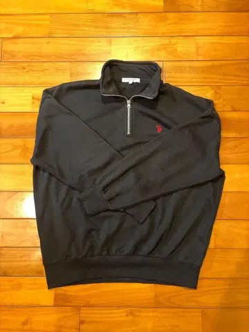 U.S. POLO 하프 집 풀오버