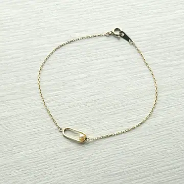 [ cui-cui ] K10 YG 펄 팔찌