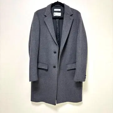 새상품급 뷰티 앤 유스 체스터 코트 그레이 남성용 L