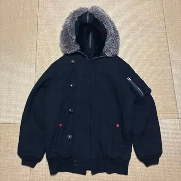 Nitraid N-2B 플라이트 재킷 블랙 XL