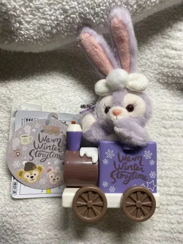 디즈니 스텔라 루 봉제 인형 스트랩 웜 윈터 스토리 타임