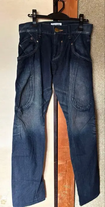 Lee 다크 블루 라이더 데님 팬츠