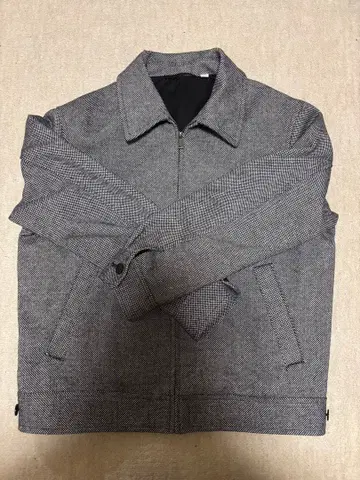 새상품급 GU 헤링본 그레이 자켓 M