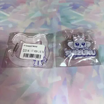 ME:I 이이다 시즈쿠 TSUKI 아크릴 카라비너 통통 네임플레이트