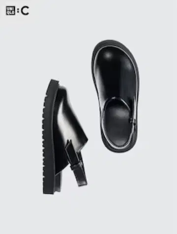 UNIQLO C 클로그 샌들 블랙
