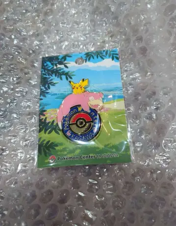 포켓몬 센터 카가와 한정 야돈 피카츄 로고 핀즈
