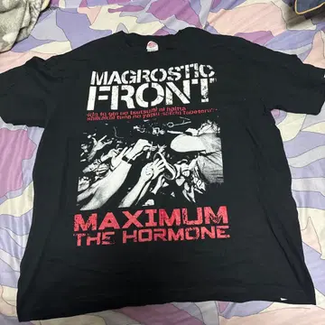 MAGROSTIC FRONT 셔츠 XL 맥시멈 더 호르몬