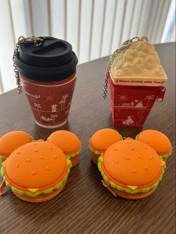 [ 디즈니 ] 키체인 4개 세트