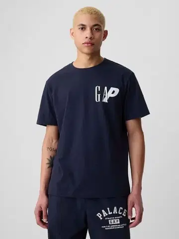 새상품S PALACE x GAP tee 팔라스 갭 콜라보 네이비