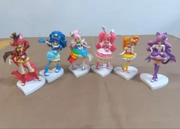 키라키라 프리큐어 아라모드 큐티 피규어 6체 세트