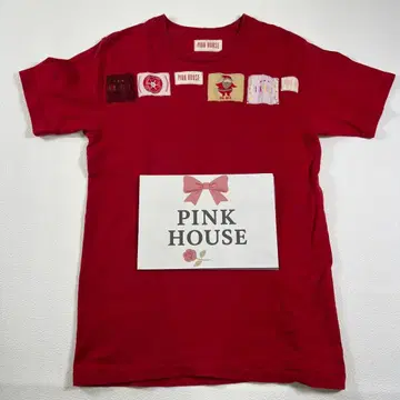 핑크하우스 T셔츠 크리스마스 산타 pink house