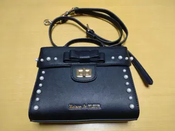 프론트 리본 탑 핸들백 Maison de FLEUR