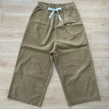 gauze# 코듀로이 와이드 팬츠 프렌치 브뤼