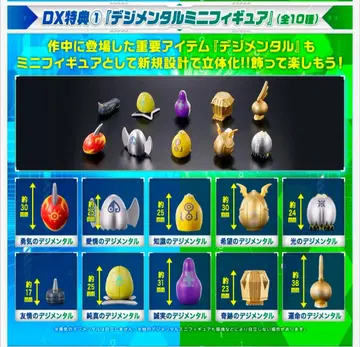 디지멘탈 미니 피규어 D-3 25th