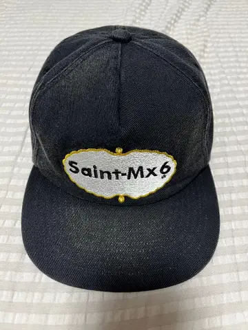 SAINT Mxxxxxx 5PANEL CAP EAT ME BLACK