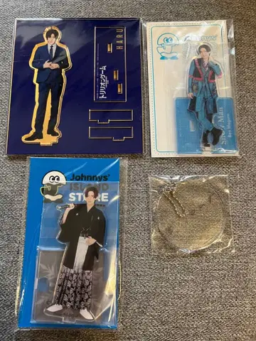 SnowMan 메구로 렌 아크릴 스탠드 3세트