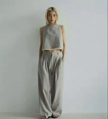 Check Tuck Pants anuke