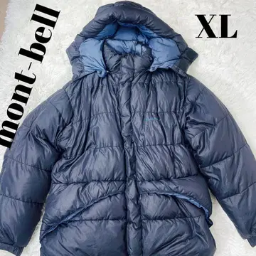 몽벨 네이비 다운 자켓 후디 XL