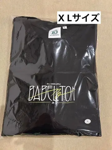 Mrs.GreenApple 라이브 T셔츠 L사이즈 BABEL no TOH