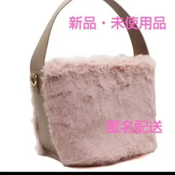 원핸들 토트백 퍼 투웨이 핸드백 숄더백