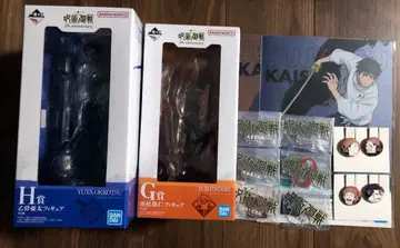 주술회전 제일복권 피규어 이타도리 유우지 옷코츠 유타 캔뱃지 외