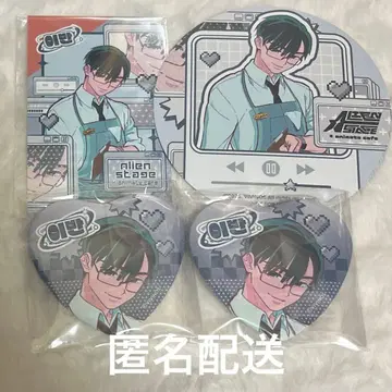 이반 캔뱃지 코스터 특전 에이리언 스테이지 애니메이트 카페