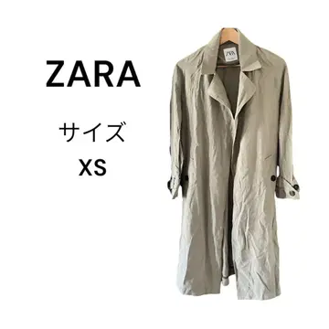 ZARA 자라 트렌치코트 롱 기장 카키 사이즈 XS