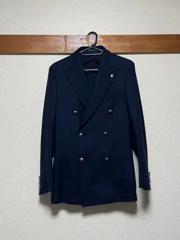 TAGLIATORE 더블 브레스트 자켓 네이비