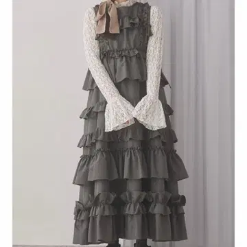 merry jenny 프릴 티어드 원피스
