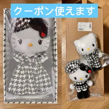 헬로키티 벌스데이 인형 (흑백 걸리시 쌍둥이 코디) 3종 세트