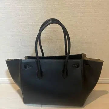 [ VASIC ] GABI 블랙 수납 가방 포함 A4 수납 가능 토트백