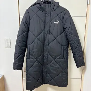 PUMA 벤치 코트 여성용 L 블랙