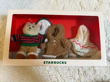 스타벅스 홀리데이 2025 베어리스타 Mini 세트 메쉬 파우치 포함