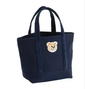 [ 새상품급 ] 페이러 올드 테디 와펜 토트백 네이비(소)