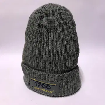 뉴발란스 1700 니트 비니 니트 모자 그레이