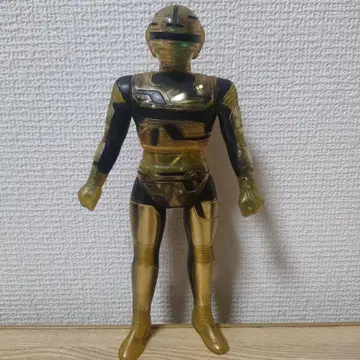 당시물 우주형사 갸반 소프트 비닐 클리어 소재 미들 사이즈 특촬물 쇼와