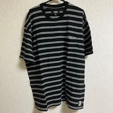 Tired 스트라이프 티셔츠 XXL