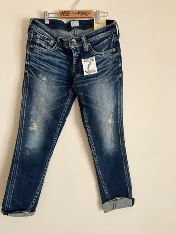 RODEO CROWNS 데미지 스키니 데님