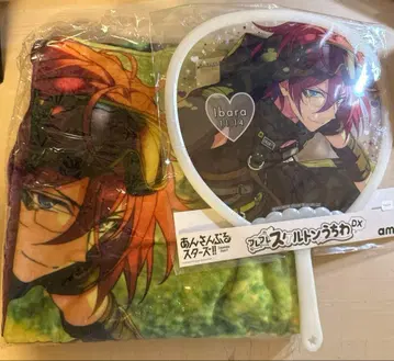 사에구사 이바라 앙스타 타월 스켈레톤 부채