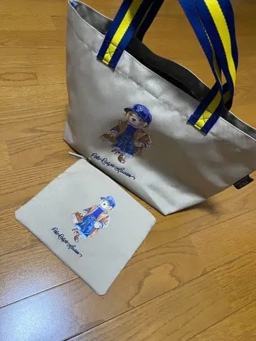랄프 로렌 폴로베어 파우치 포함 토트백 에코백