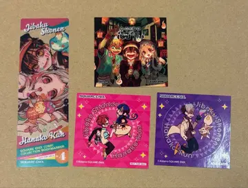 지박소년 하나코 군 스티커 클리어 책갈피