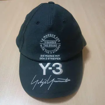 Y-3 블랙 캡