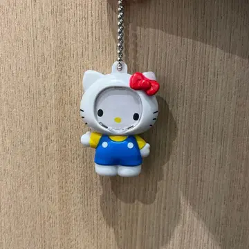 산리오 얼굴 하메 키링 키티