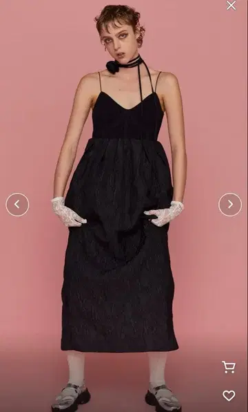 니트 도킹 원피스