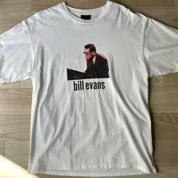 Bill Evans 빌 에반스 별주 T셔츠 L 사이즈 싱글 스티치