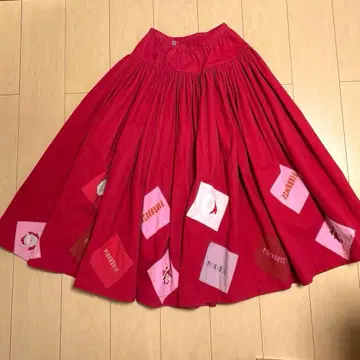 핑크하우스 PINK HOUSE 스커트 빨간색