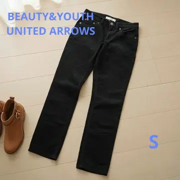 BEAUTY&YOUTH 코듀로이 팬츠 S 사이즈 블랙 성숙 캐주얼