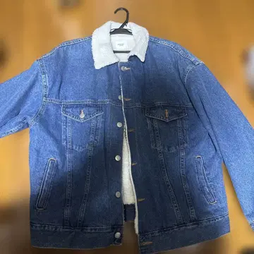 데님 블루 G 자켓 플리스 안감